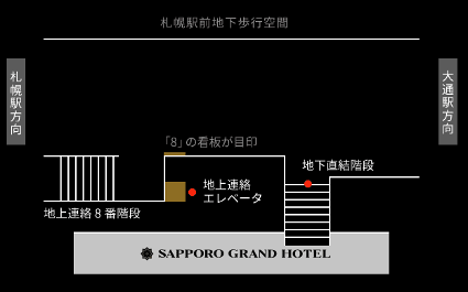 札幌グランドホテルへのアクセス